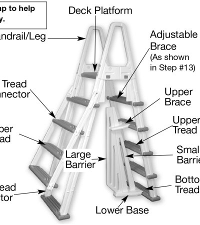 Eliminator A-frame Ladder